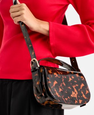 Jaqqy Crossbody Tortoise Bag, Exclusively at Macy's