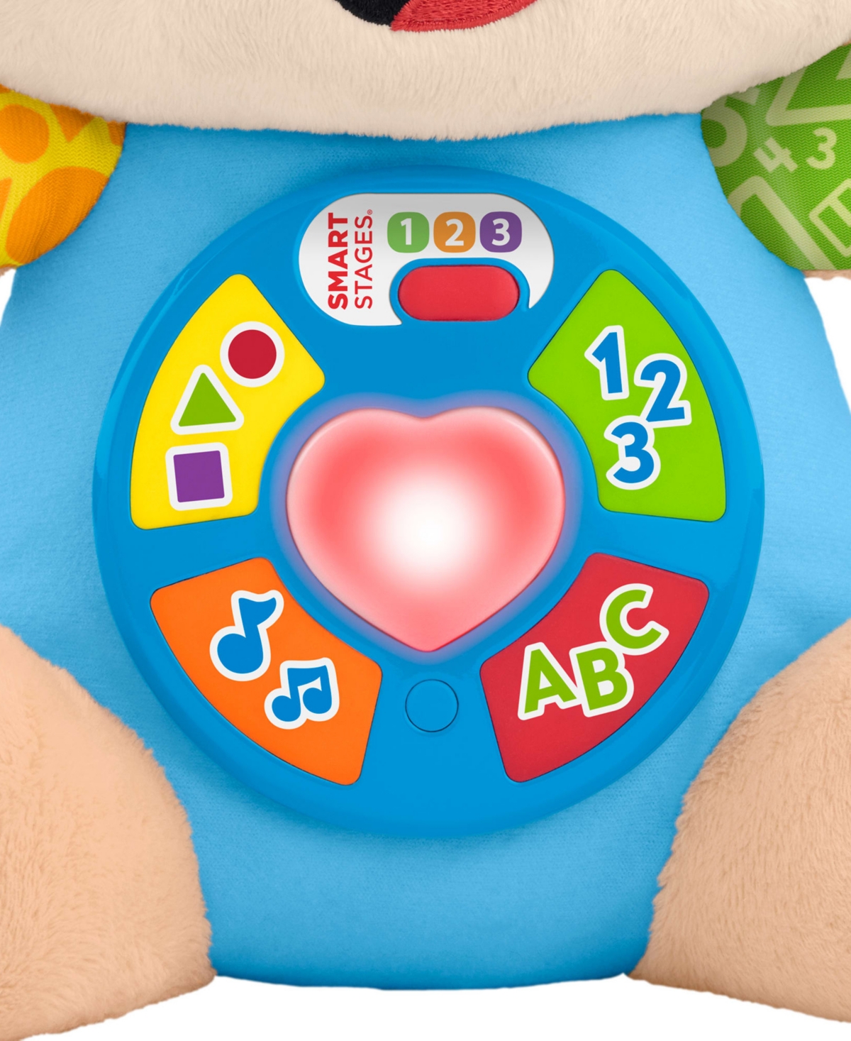 Fisher Price Laugh And Learn Smart Stages Puppy Plush Musical Learning Toy In Multi