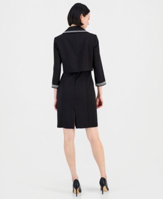 Beaded Dress Suit Set