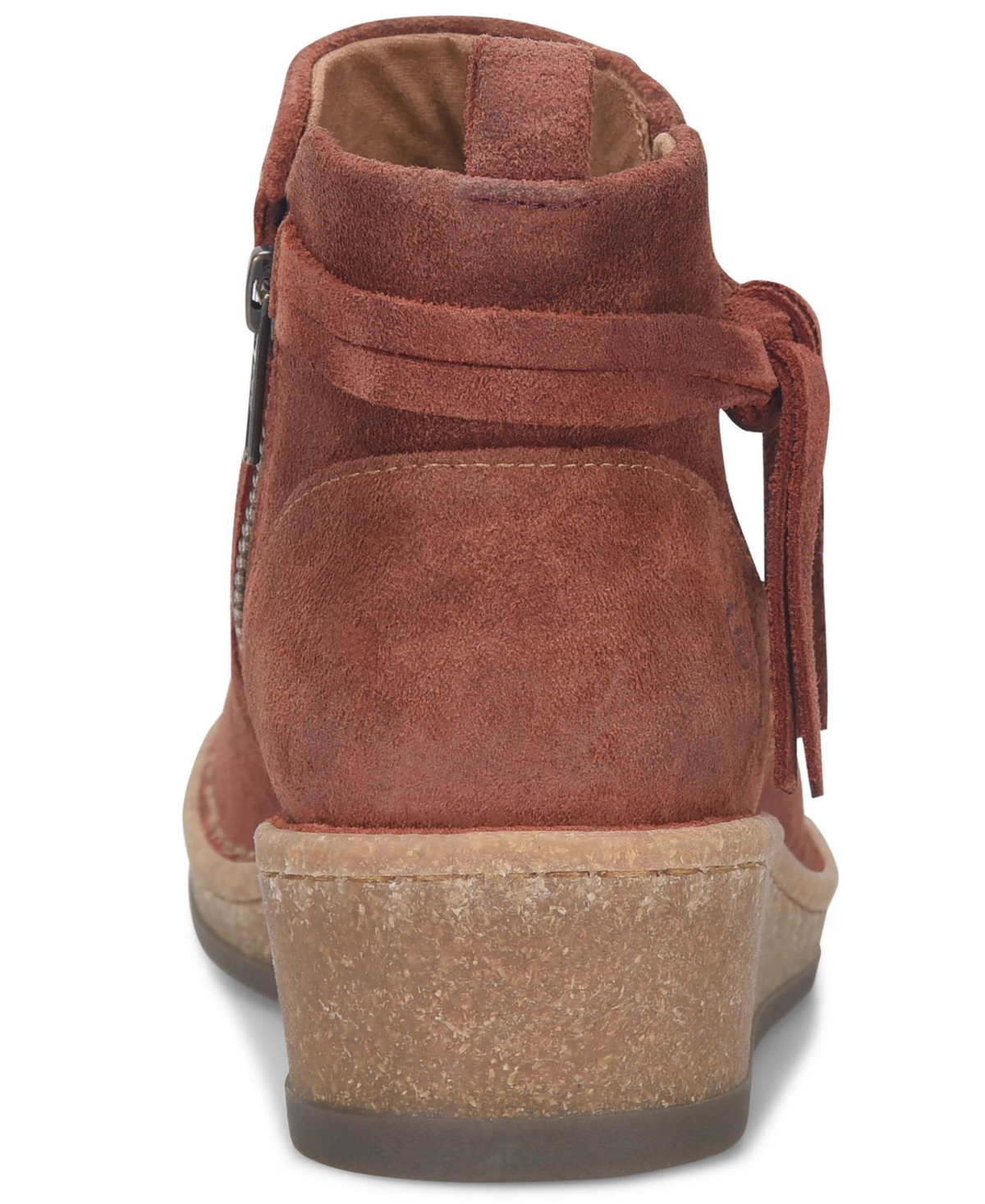 Born Women's Vaughn Round Toe Regular Booties In Brown