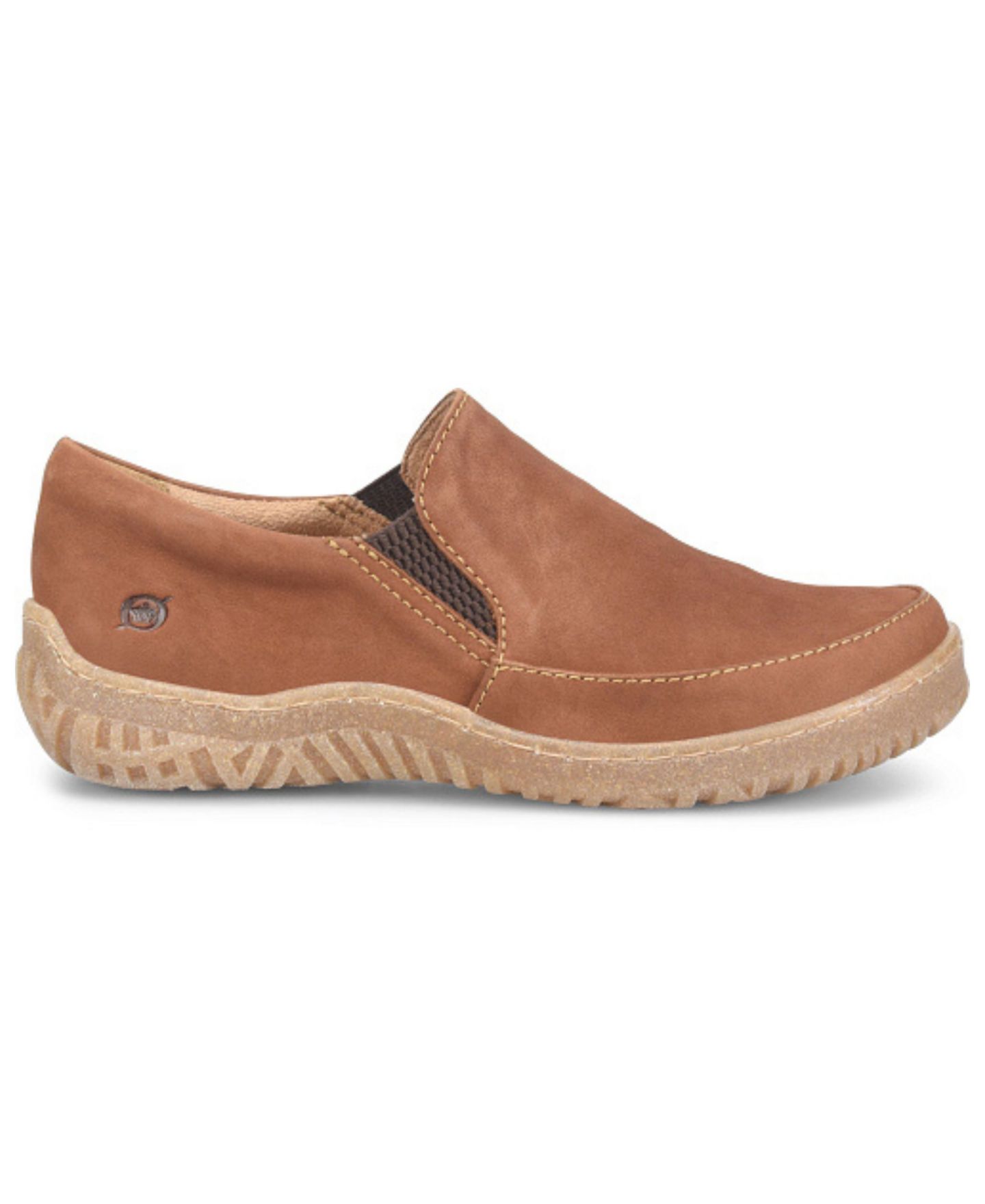 Женские кроссовки Born Breck Slip On, цвет: Рыжевато-коричневый нубуковый — фото 2