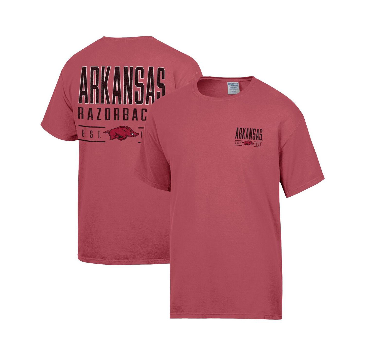 Men's Cardinal Arkansas Razorbacks Big Name T-Shirt