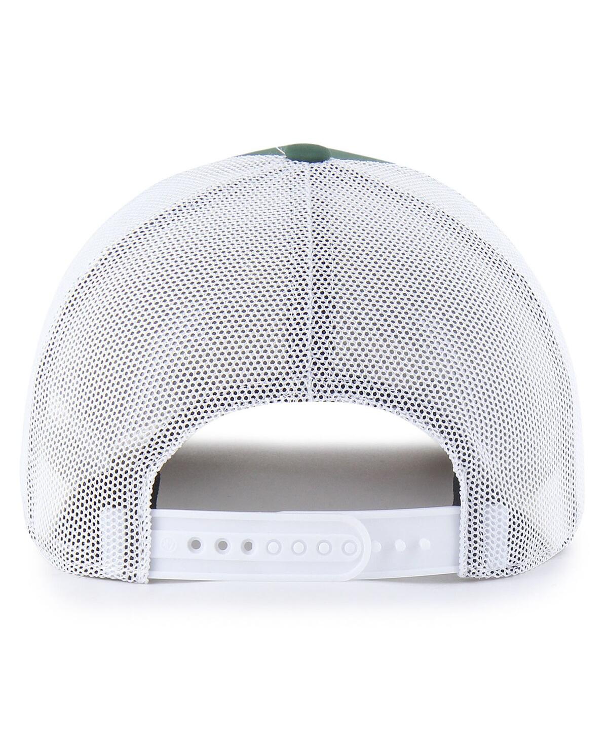 47 Brand Men's Green Hawaii Rainbow Warriors Rangefinder Brrr Trucker Adjustable Hat In Green