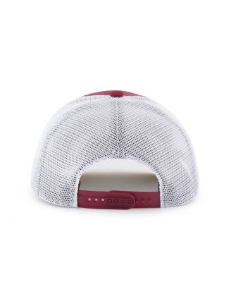 Big Boys and Girls Cardinal/White Stanford Cardinal Super Stripe Hitch Adjustable Trucker Hat