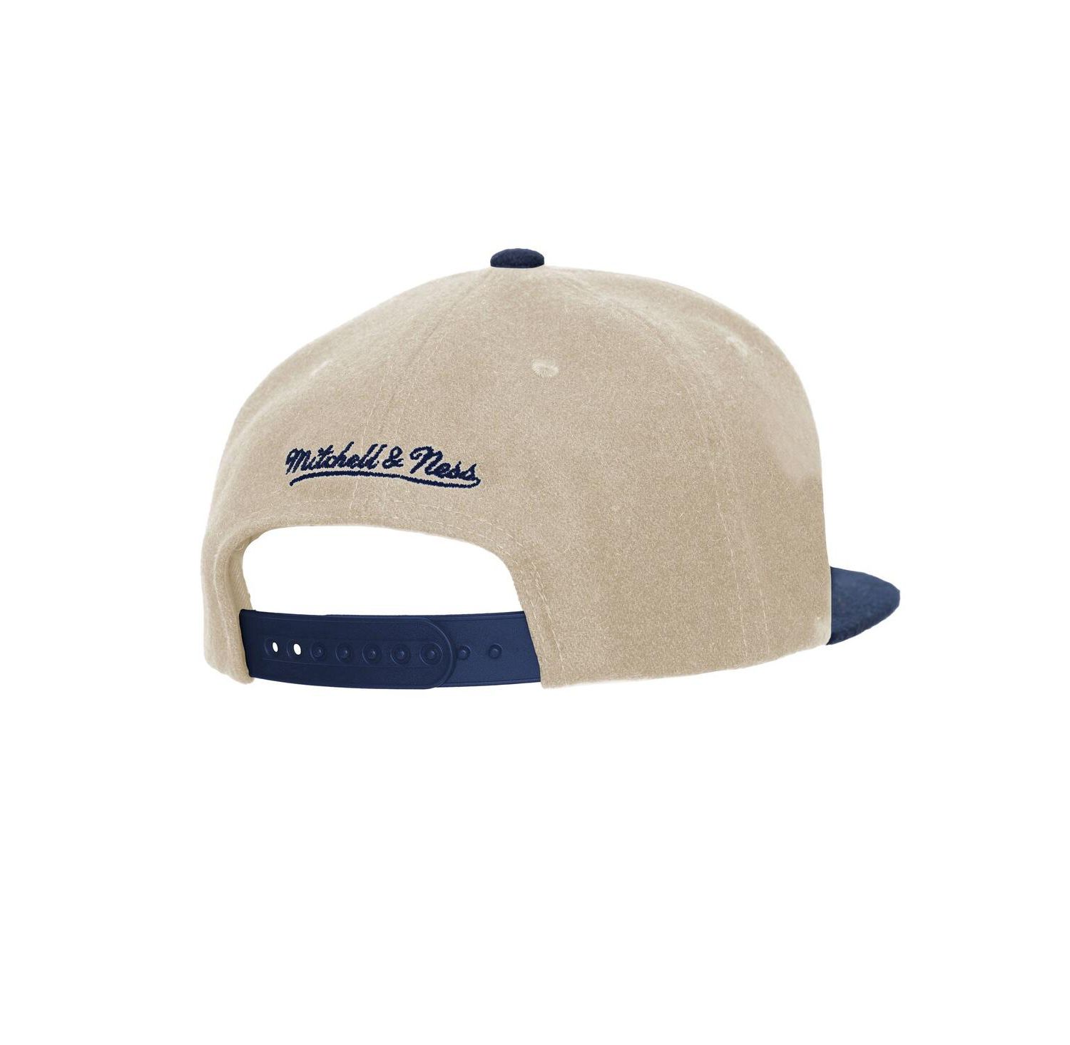 Cream New York Yankees vs. New York Mets Subway Series Matchup Pro Pinch Snapback Hat