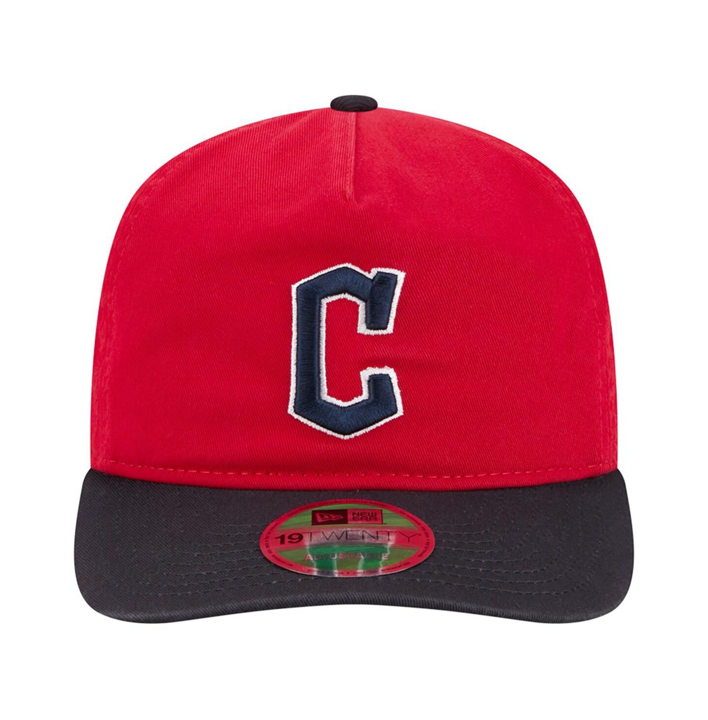 Мужская кепка New Era Red Cleveland Guardians Team 19TWENTY Adjustable Hat — фото 4