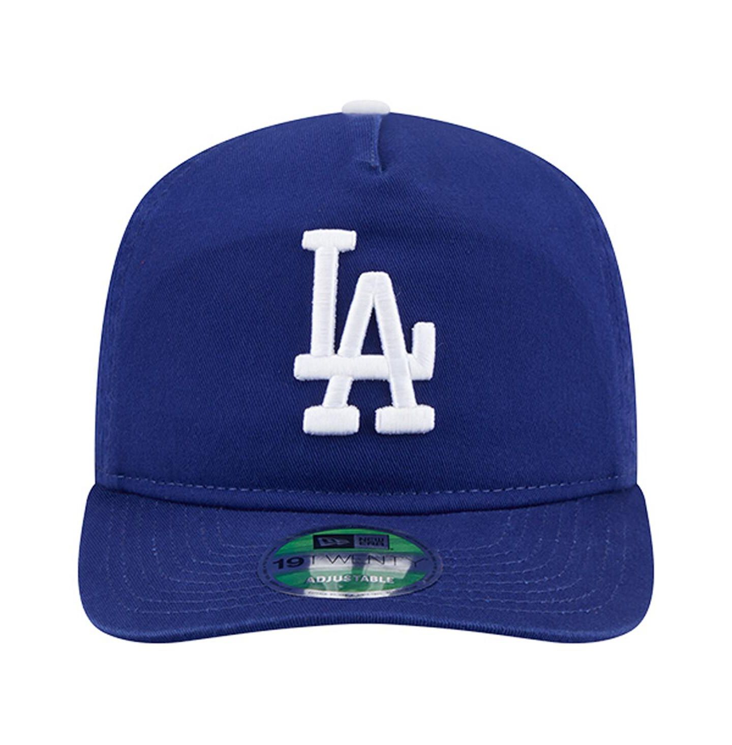 Мужская кепка New Era Los Angeles Dodgers 19TWENTY Adjustable Hat, цвет: Королевский синий — фото 4