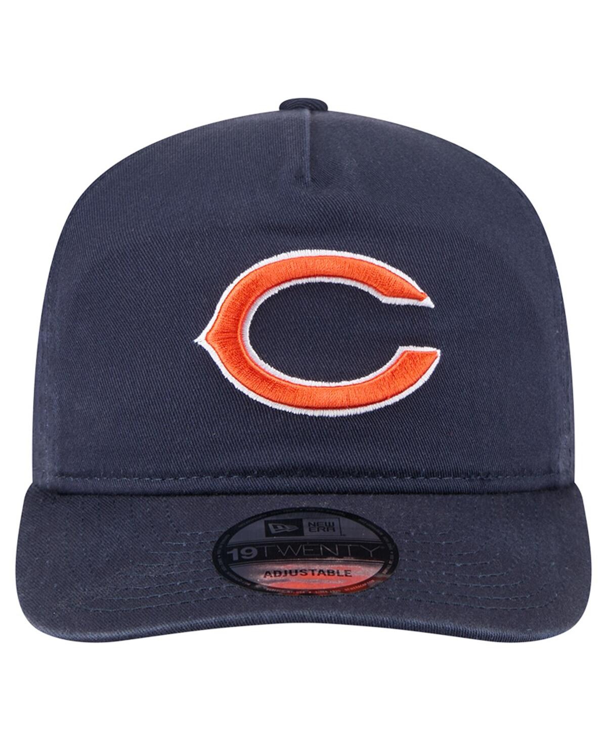 New Era Men'sâ Navy Chicago Bears Team 19twenty Adjustable Hat In Purple