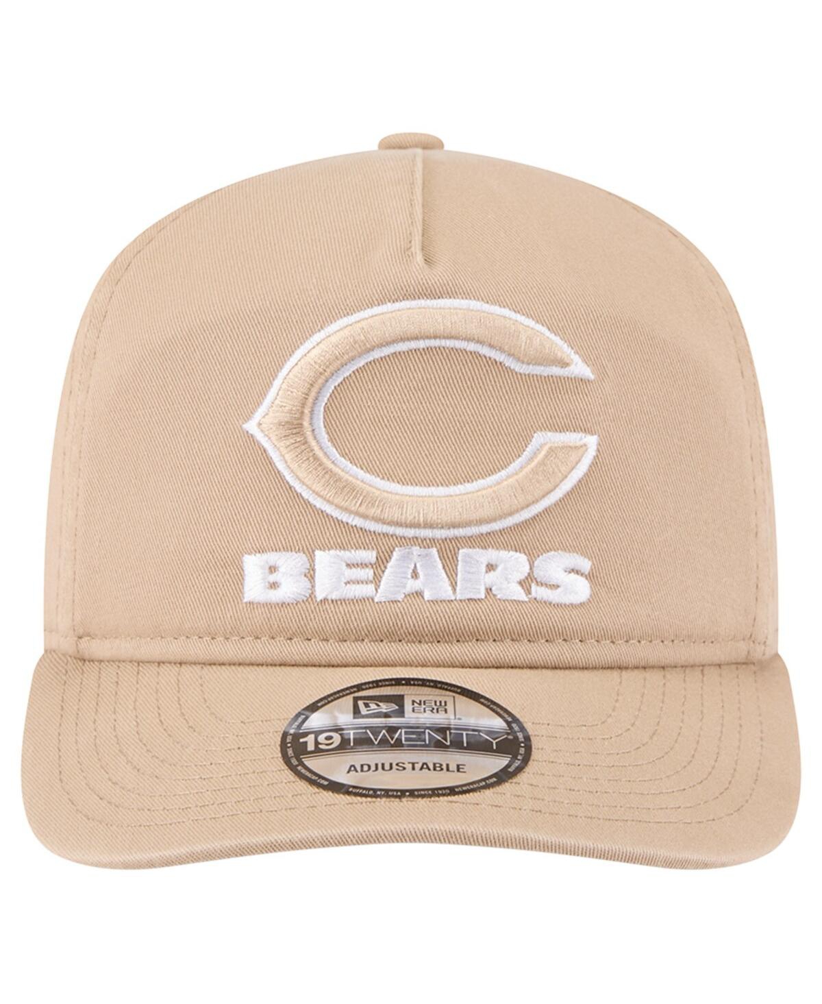 New Era Men's Tan Chicago Bears 19TWENTY Adjustable Hat