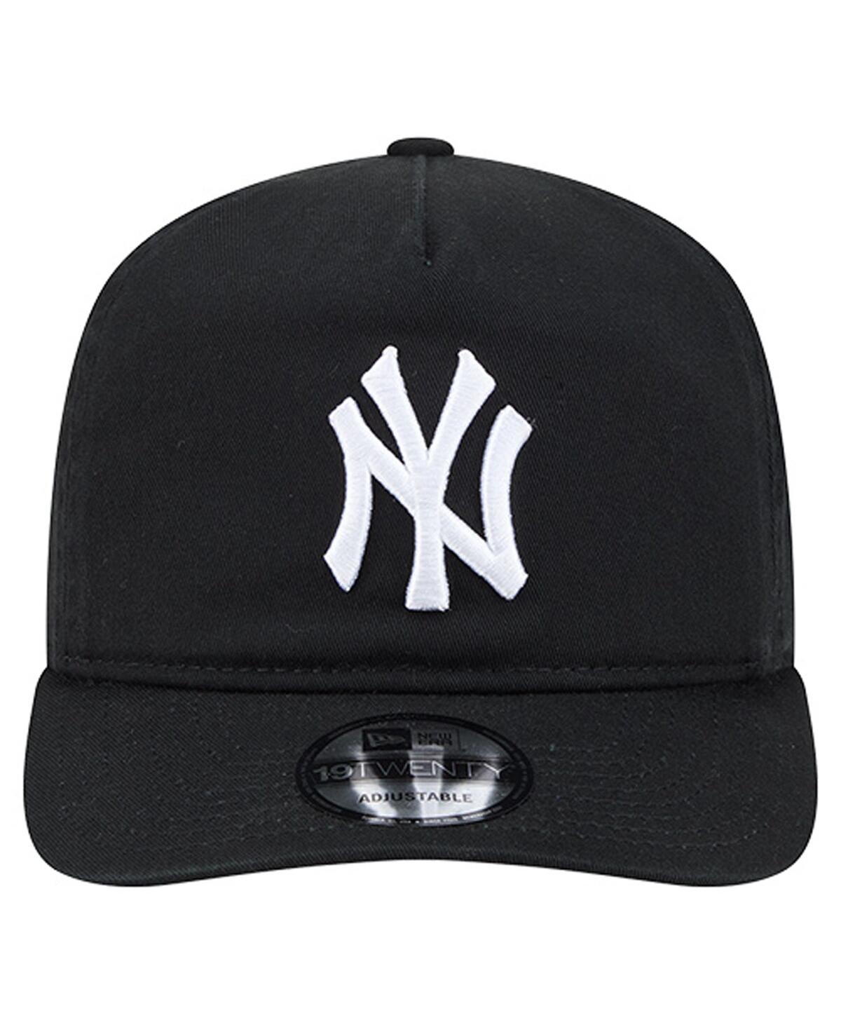 New Era Men's Black/white New York Yankees 19twenty Adjustable Hat In Multi