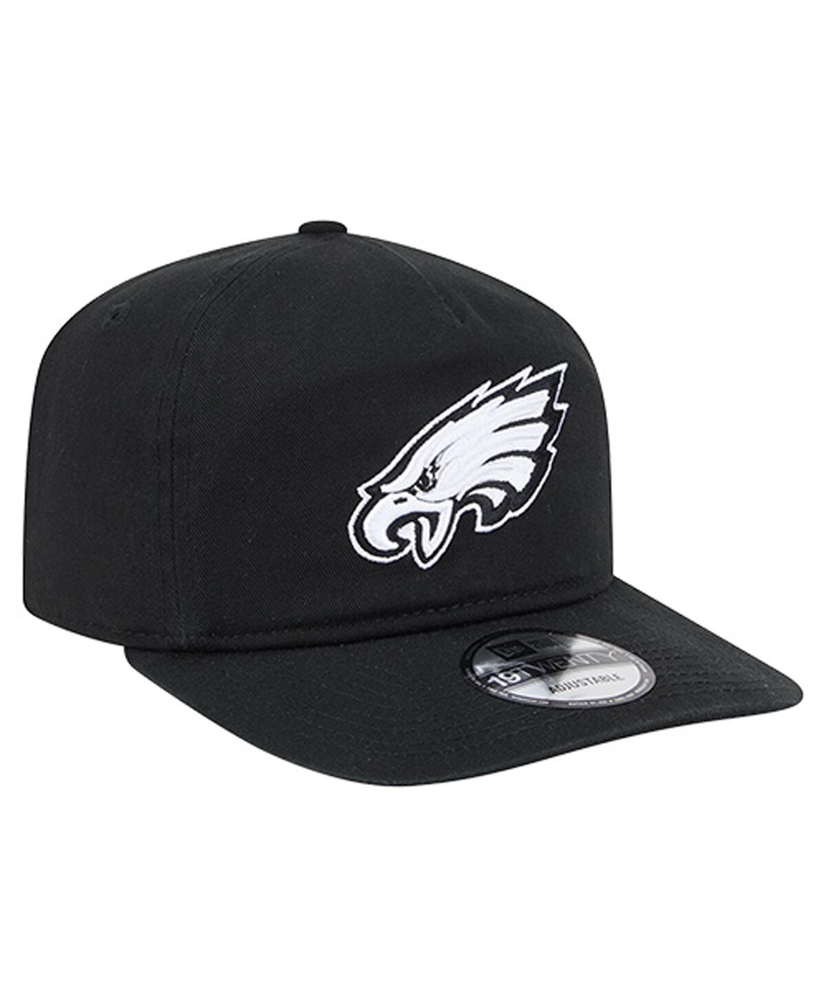 New Era Men'sâ Black/white Philadelphia Eagles 19twenty Adjustable Hat In Brown