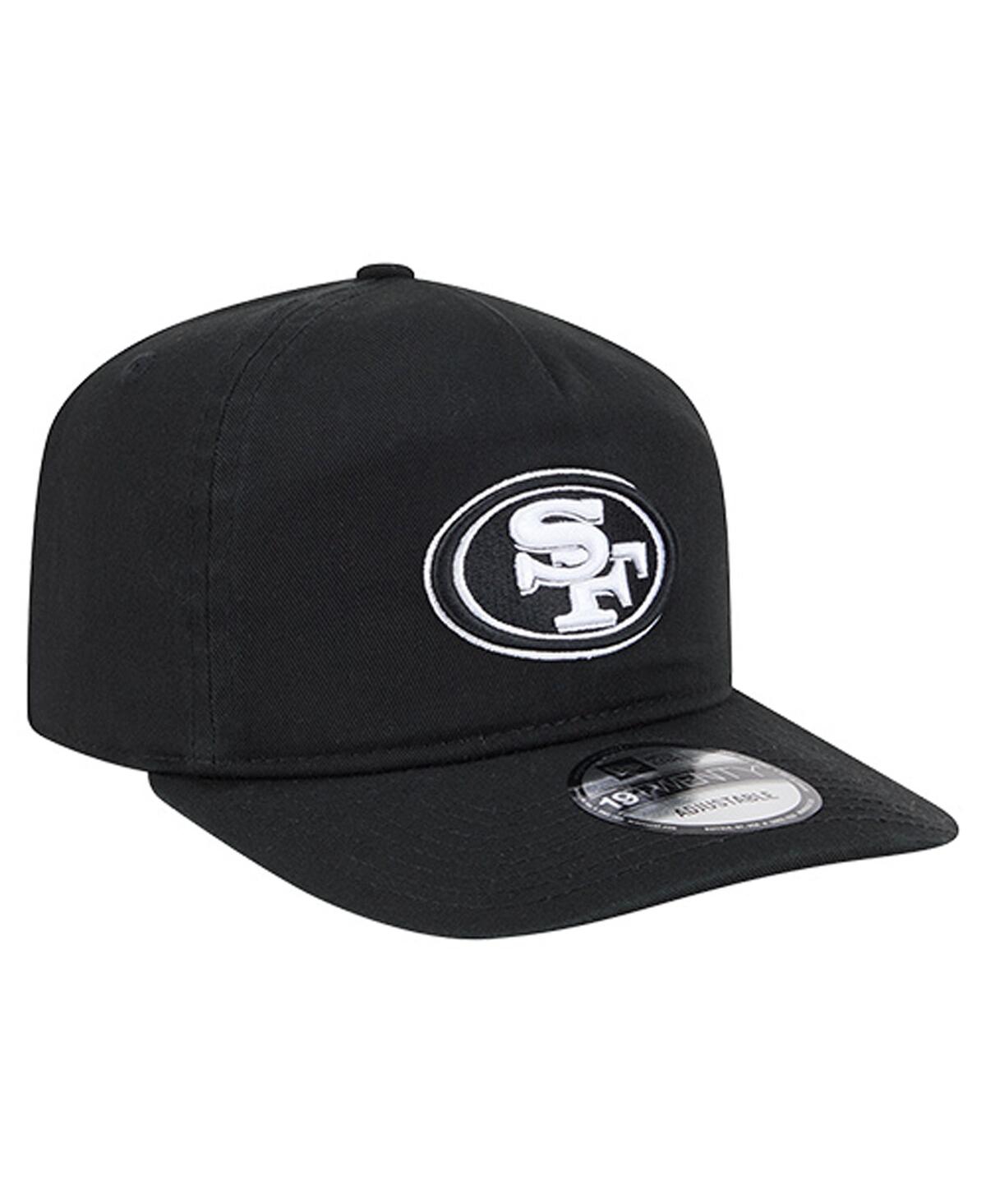 New Era Men'sâ Black/white San Francisco 49ers 19twenty Adjustable Hat In Brown
