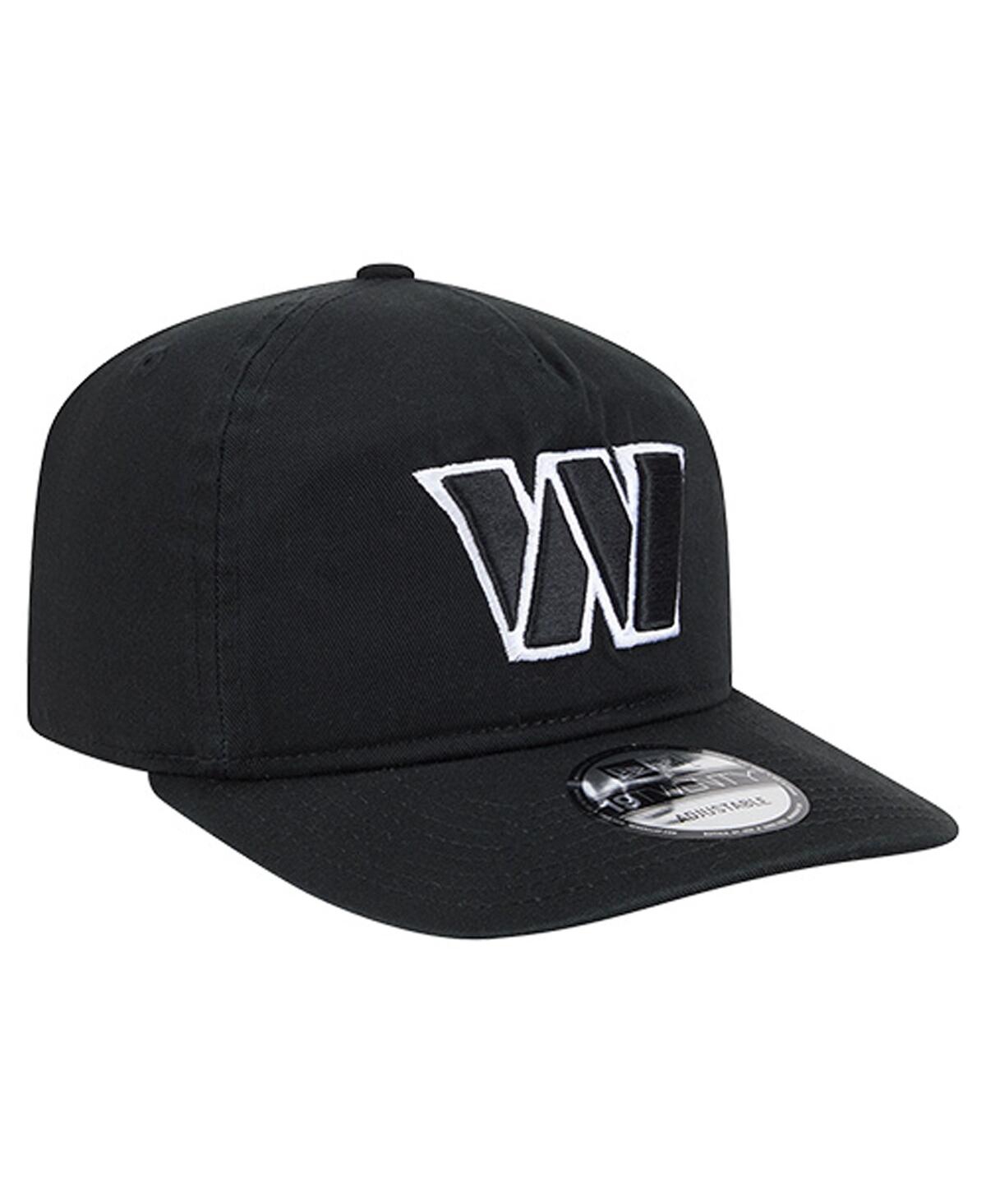 New Era Men'sâ Black/white Washington Commanders 19twenty Adjustable Hat In Brown