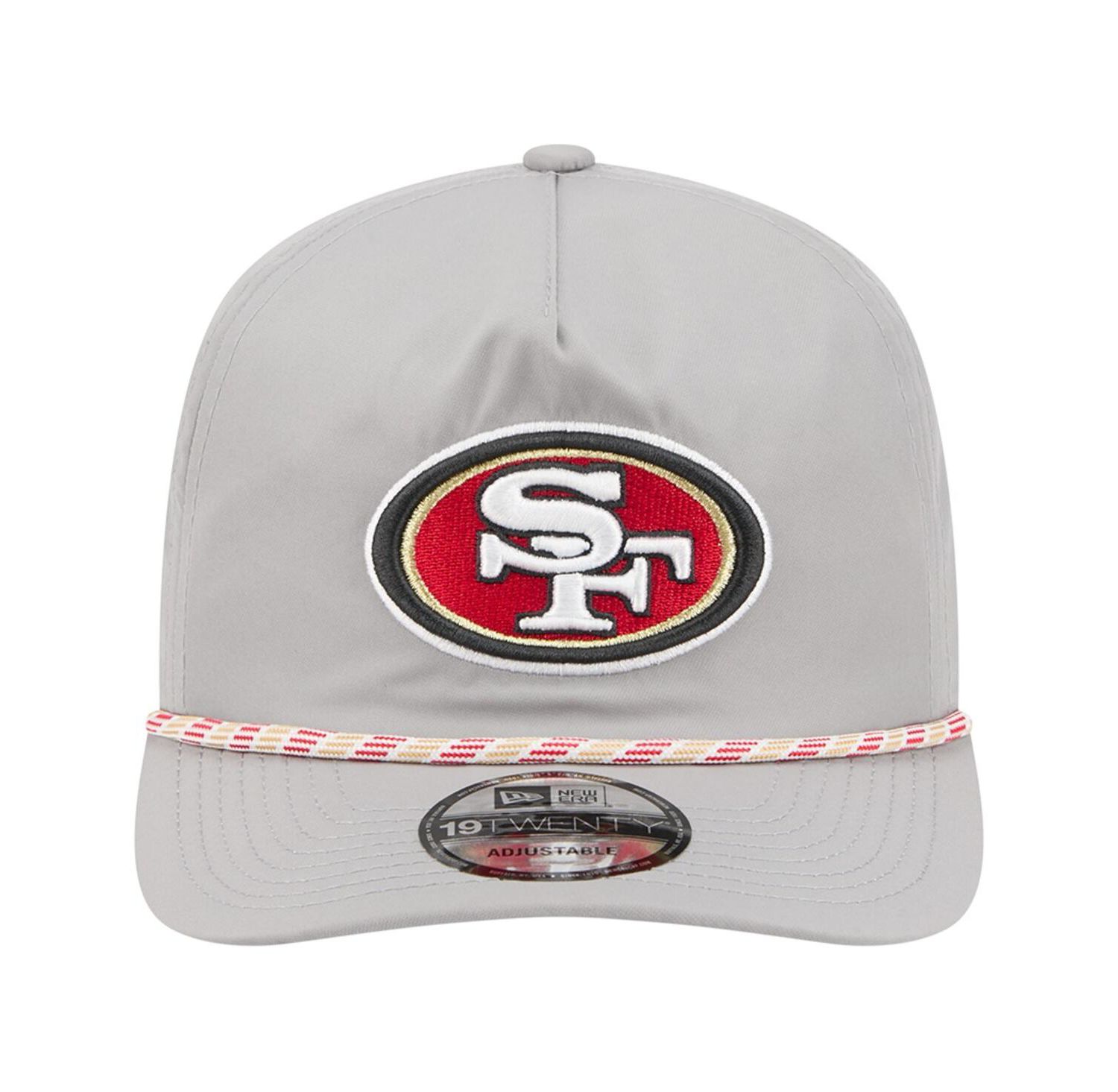 Men's Gray San Francisco 49ers Rope 19TWENTY Hat
