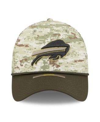 Men's Camo/Dark Green Buffalo Bills 2025 Salute to Service 39THIRTY Flex Hat