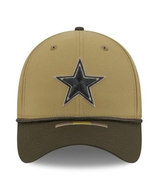 Men's Green Dallas Cowboys 2025 Salute to Service 39THIRTY Flex Hat