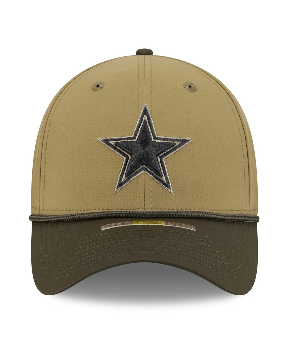 New Era Men's Green Dallas Cowboys 2025 Salute To Service 39thirty Flex Hat In Green