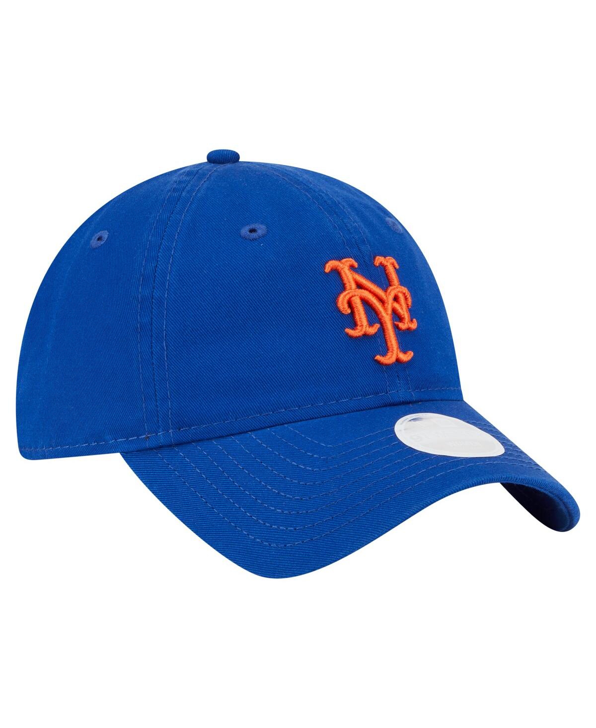 New Era Women's Royal New York Mets Ornament 9twenty Adjustable Hat In Blue