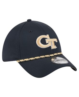 Men's&nbsp;Navy Georgia Tech Yellow Jackets Rope 39THIRTY Flex Hat
