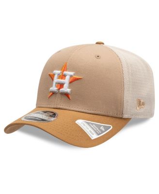 New Era - Men's Stone Houston Astros 9SEVENTY Trucker Adjustable Hat