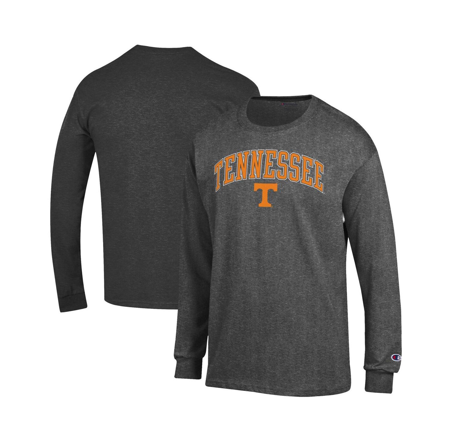 Men's Champion Tennessee Orange Tennessee Volunteers Arch Over Logo Long Sleeve T-Shirt