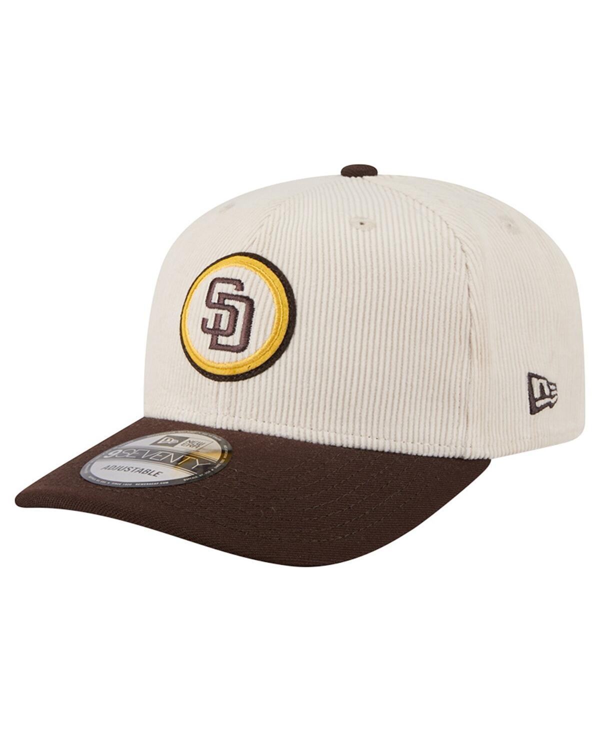 New Era San Diego Padres  Padres 9seventy Cord Loyal Cap In Neutral