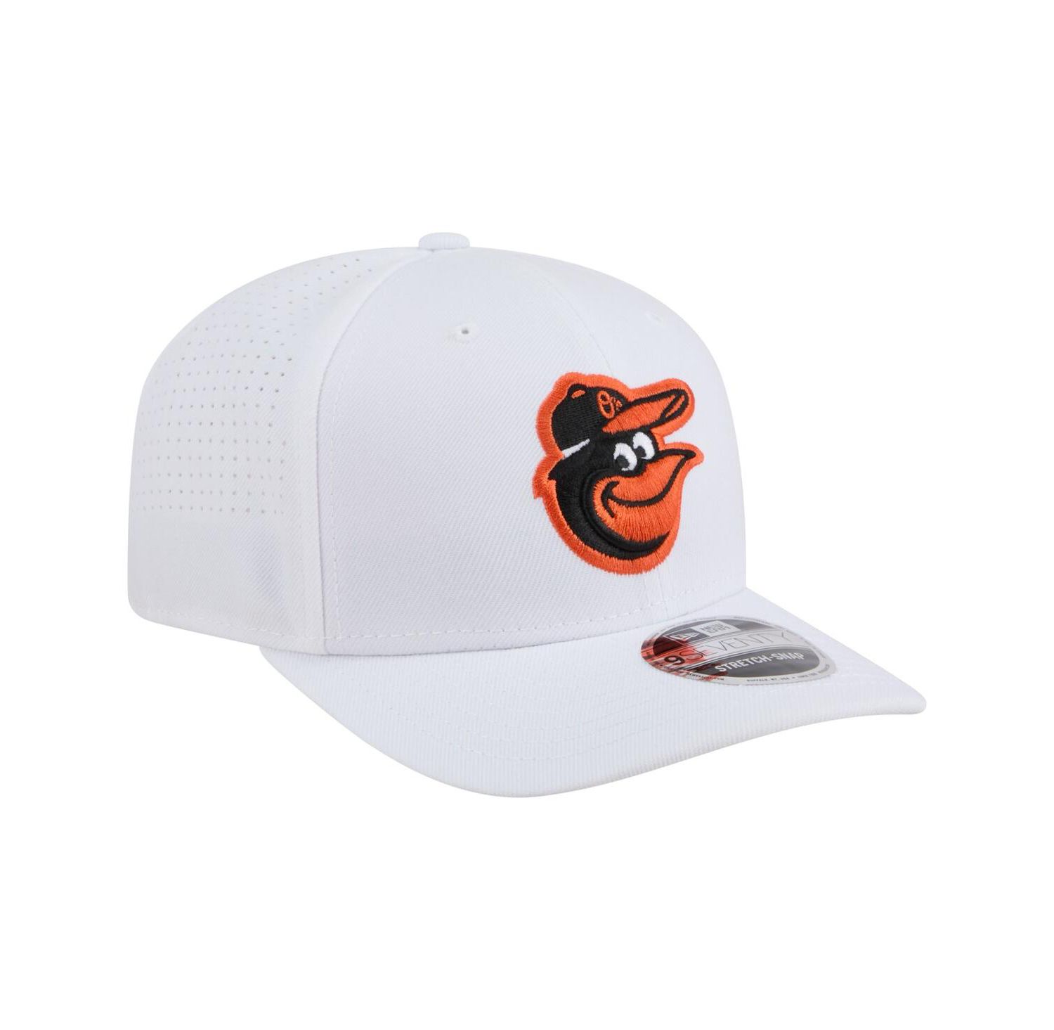Men's White Baltimore Orioles COOLERA 9SEVENTY Adjustable Hat