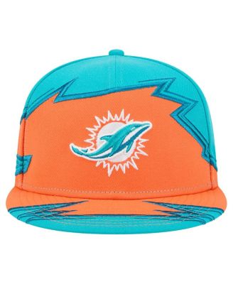 Men's&nbsp;Aqua/Orange Miami Dolphins Break 59FIFTY Fitted Hat