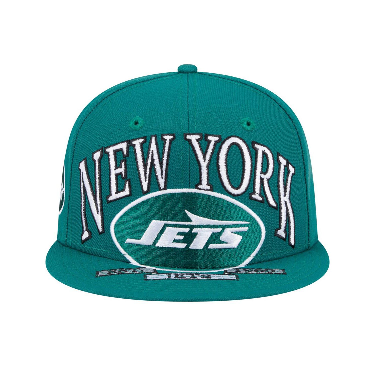 Men's Green New York Jets Oversized 59FIFTY Fitted Hat