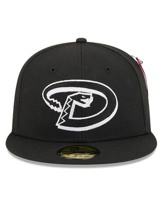 x Alpha Industries Men's Black Arizona Diamondbacks 59FIFTY Fitted Hat