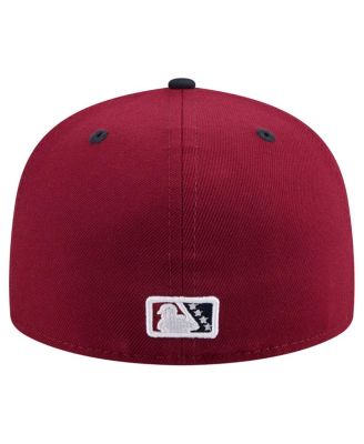 Men's Maroon/Black Frisco RoughRiders Theme Nights 59FIFTY Fitted Hat
