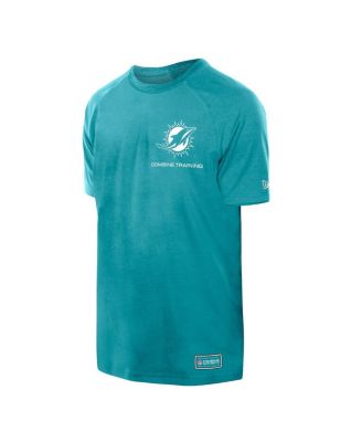 Men's Aqua Miami Dolphins Functional Fandom Reflective T-Shirt