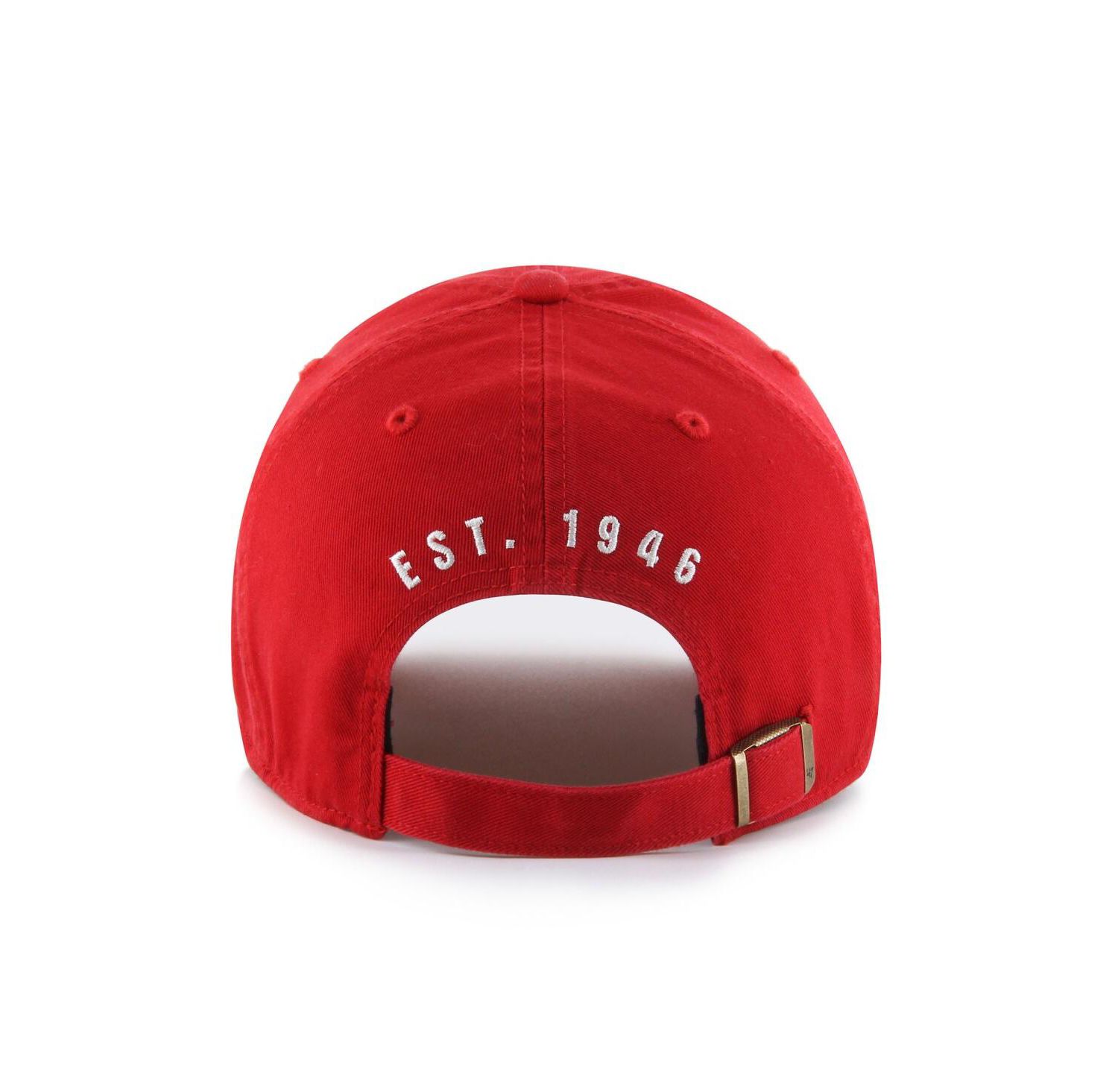 Men's Scarlet San Francisco 49ers Hard Hat Clean Up Adjustable Hat
