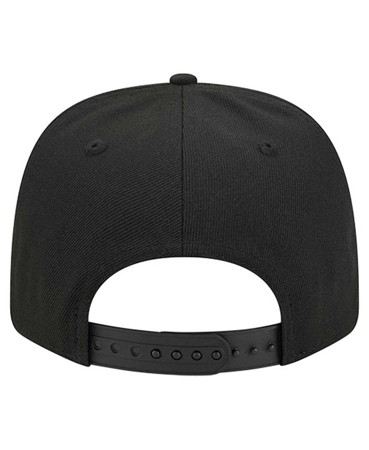 New Era Men's Black San Antonio Spurs Rope 9seventy Adjustable Hat In Black