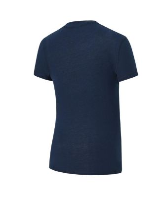 Women's&nbsp;2-Piece College Navy/Neon Green Seattle Seahawks Avondale T-Shirt and Pants Flannel Pajama Set