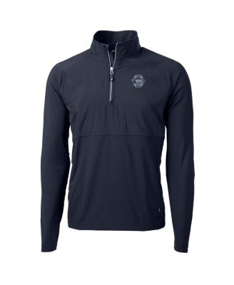 Men's Navy Penn State Nittany Lions Adapt Eco Knit Hybrid Full-Zip Logo Jacket