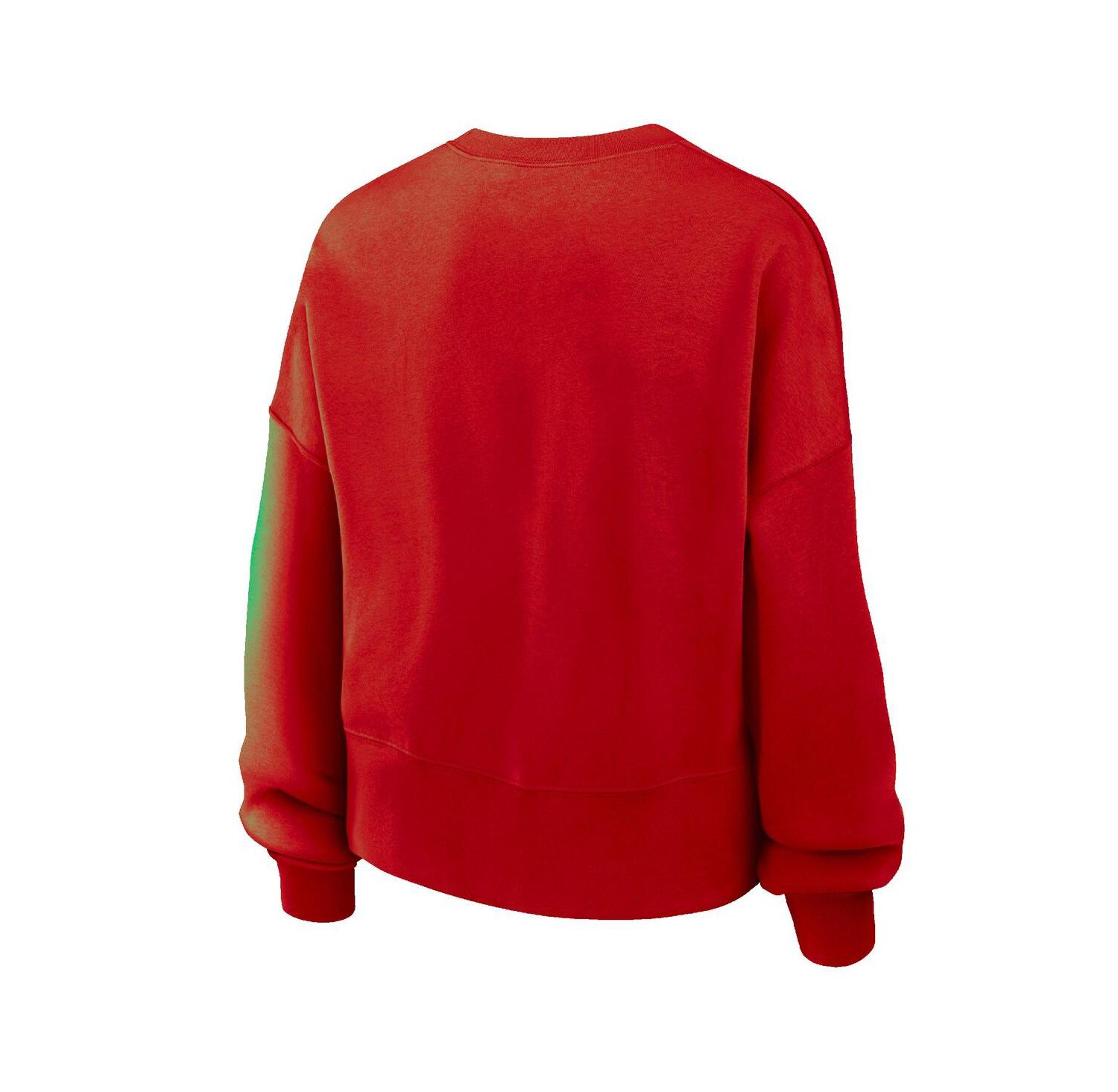 Women's Red U.S. Paralympics Oversized Phoenix Fleece Sweatshirt