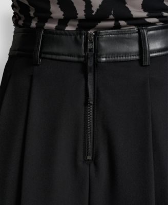 Women's Pleated Midi Skirt