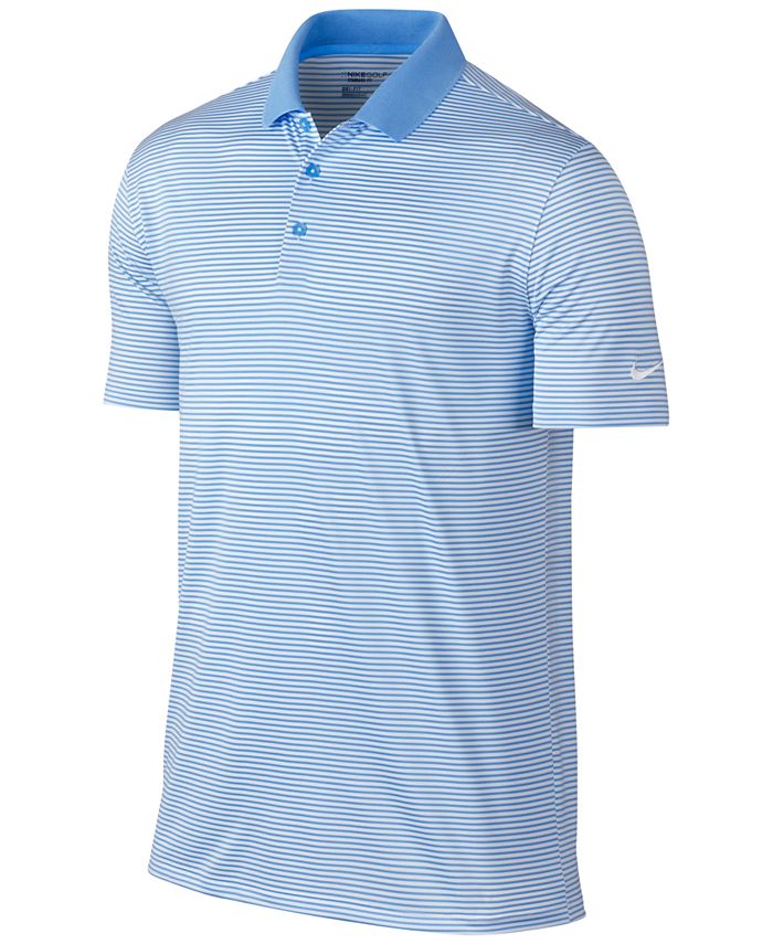 Nike Men's Victory Mini Stripe Dri-FIT Stretch Polo Shirt - Macy's