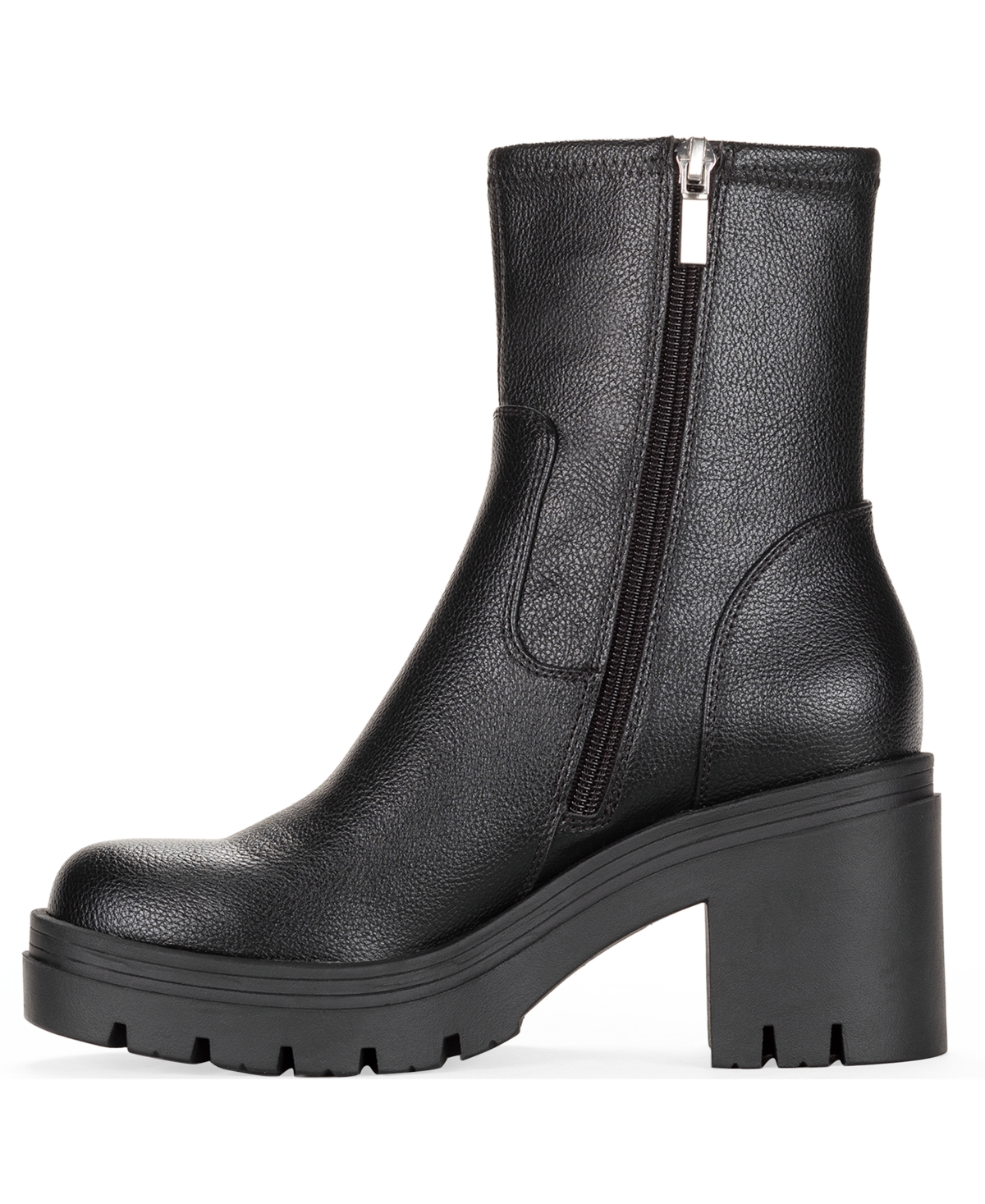 Wild Pair Women's Verona Block Heel Booties, Macy's Exclusive In Black