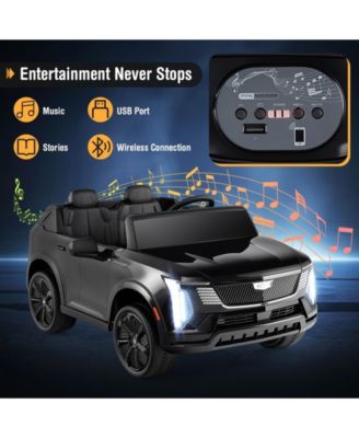 24V Ride on Truck 2-Seater Licensed Cadillac with Remote Control