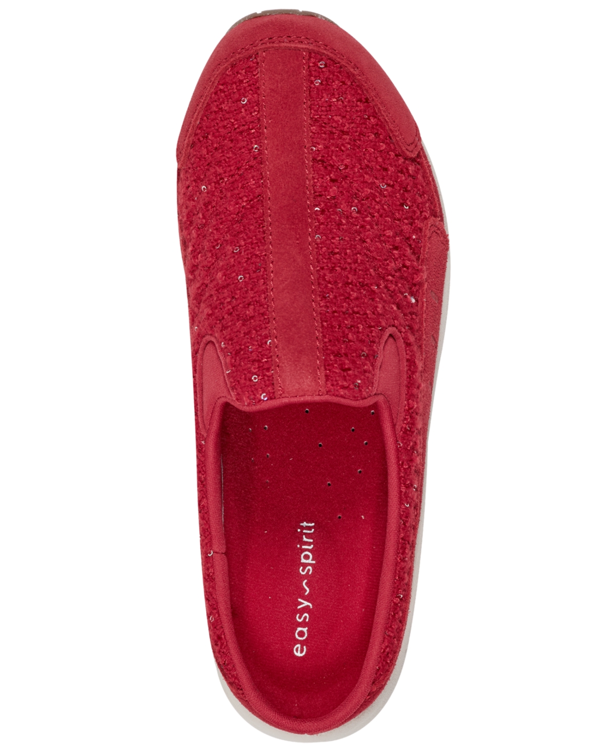 Easy Spirit Women's Traveltime Slip-on Mule Walking Sneakers In Red