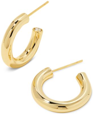Kendra Scott - 14K Gold Plated Over Brass Colette Huggie Earrings