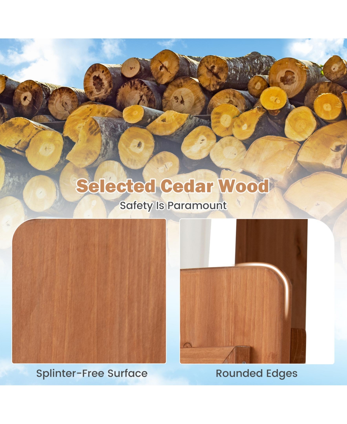 Sugift Kids Gas Station Playhouse with Gas Refueling Guns for Aged 3+