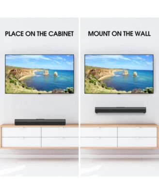  3D Surround Sound with Dual Bass Technology  Sound Bar for TV