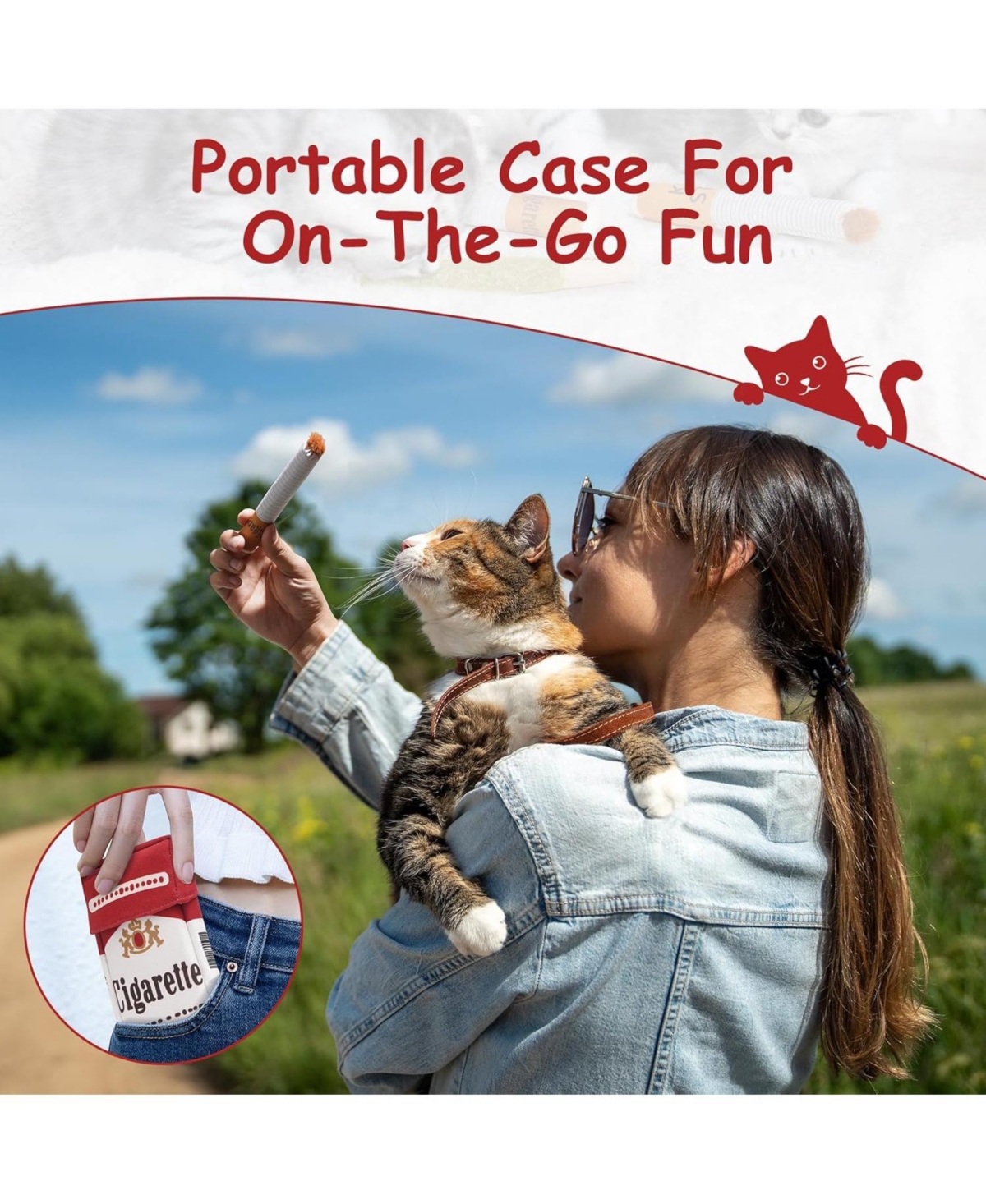 Nocciola 3 Pack Catnip Toys for Cats, Funny Cat Toys Filled with 100% Pure Organic Catnip, Safe Kitten Teething Chew and Kicker Toys, Stress Relieving