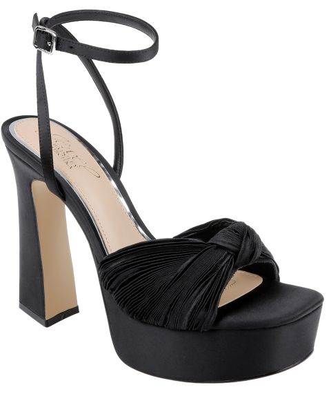 Женские сандалии Jewel Badgley Mischka Icelynn Evening, цвет: Чёрный