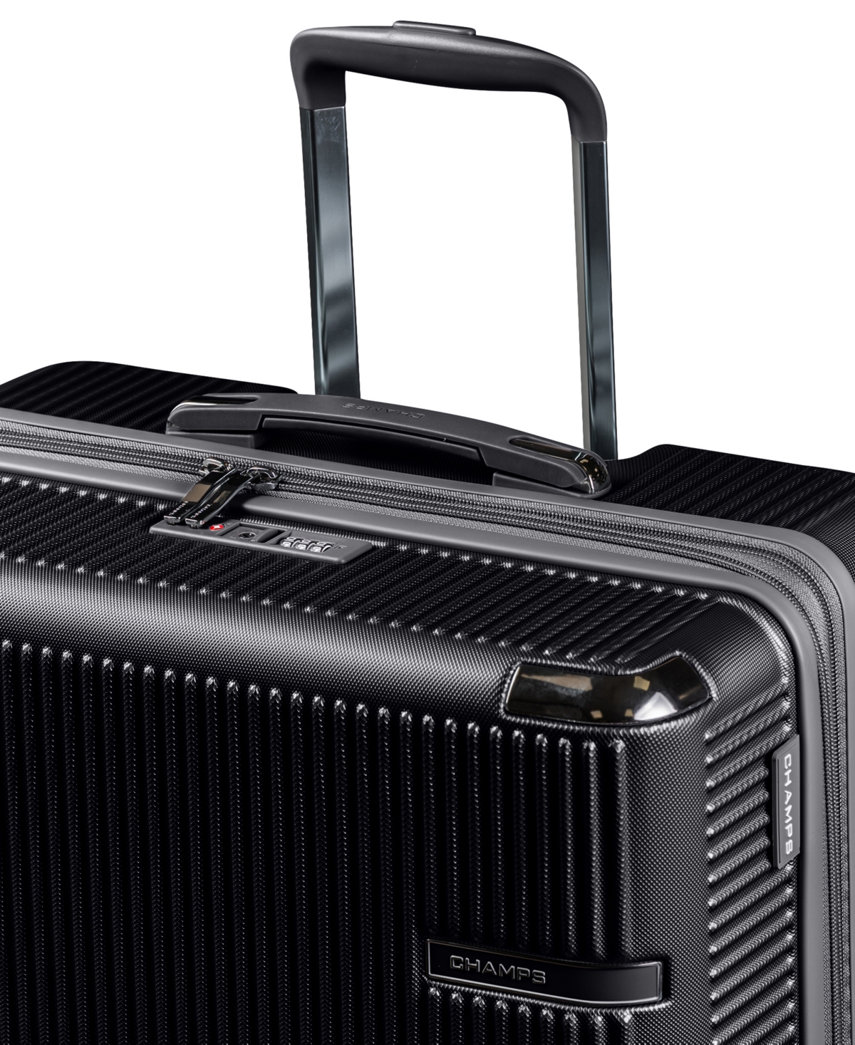 Champs Legacy Collection 3-pc. Hardside Luggage Set In Black
