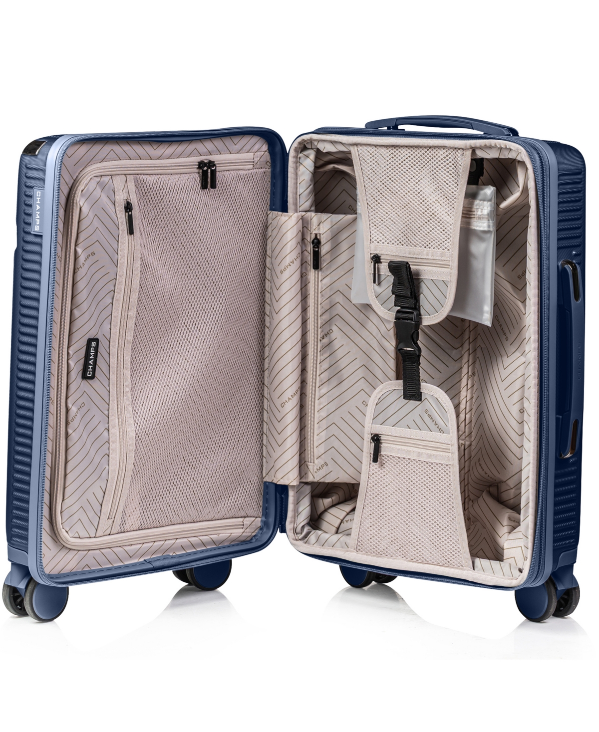 Champs Legacy Collection 3-pc. Hardside Luggage Set In Blue