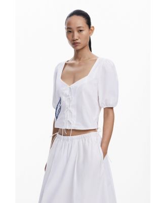 Women's Embroidered midi skirt